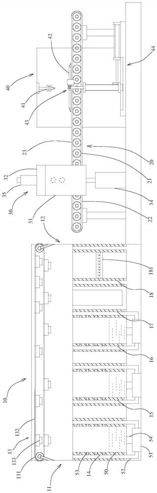 Aluminum panel surface uniform spraying line