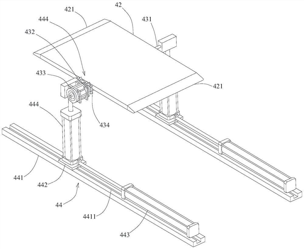 Aluminum panel surface uniform spraying line