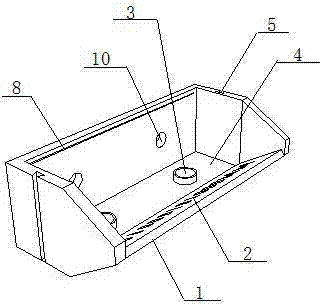 Double-surface wall block and method for greening wall surfaces