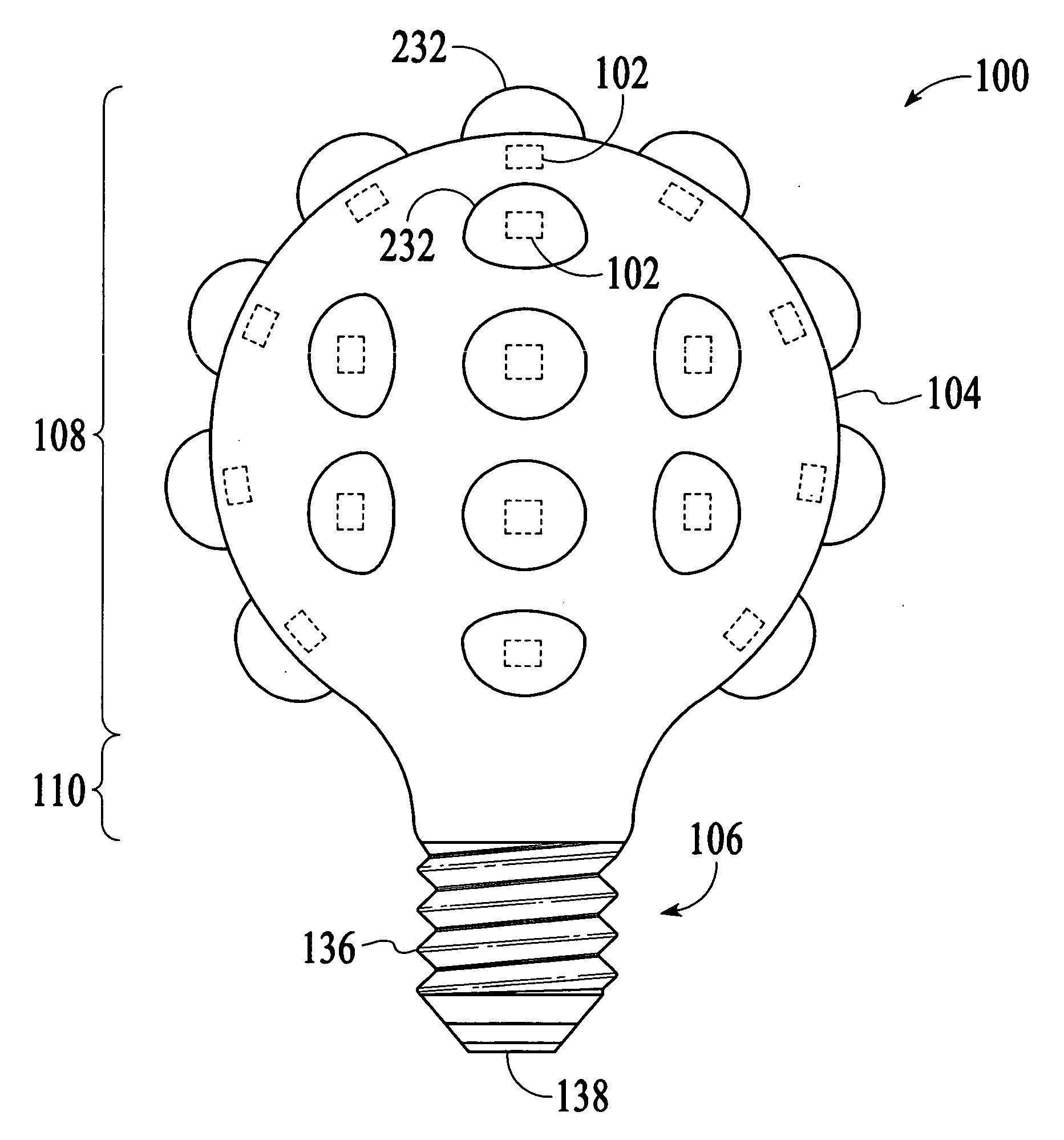 Illumination device and method of making the device