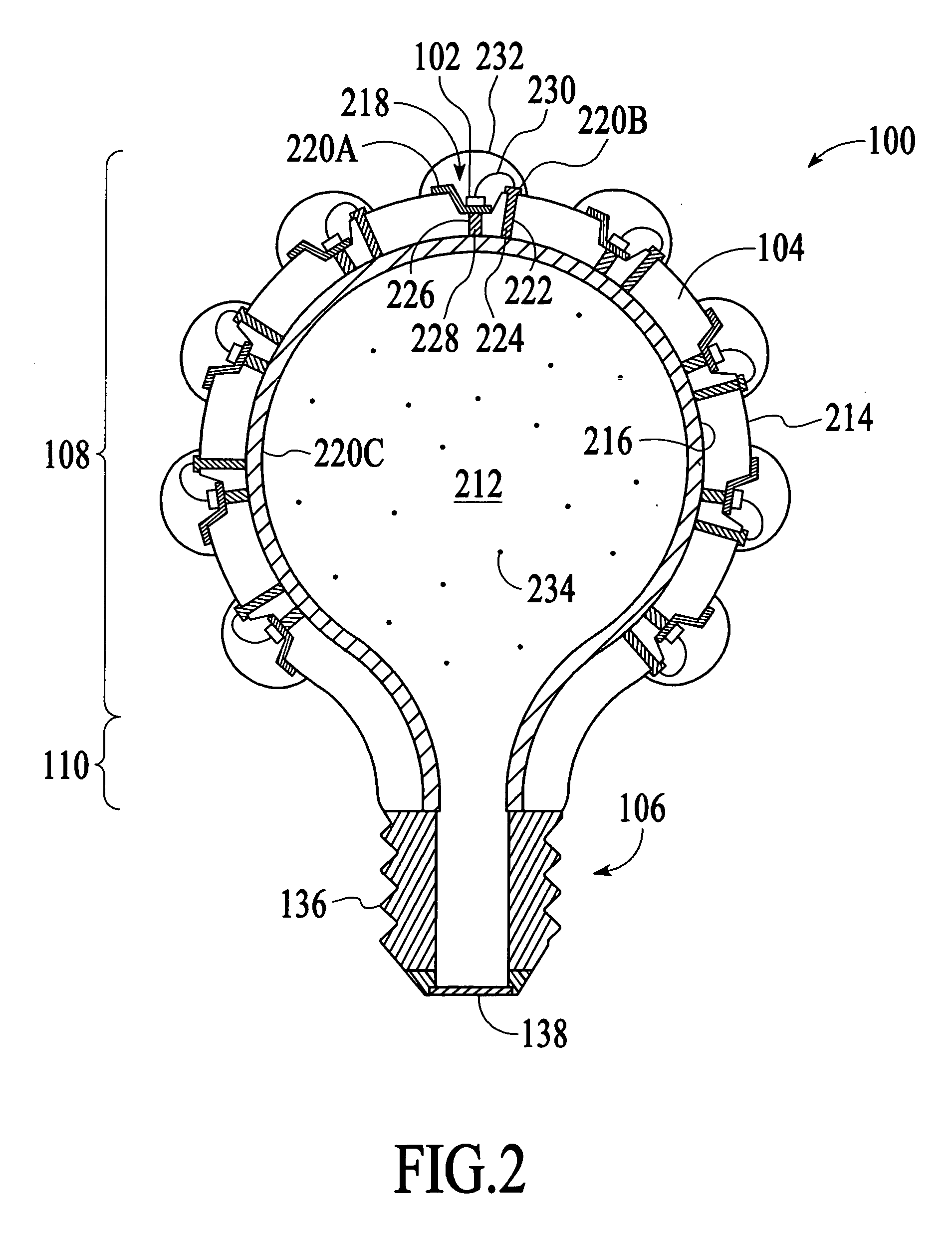 Illumination device and method of making the device