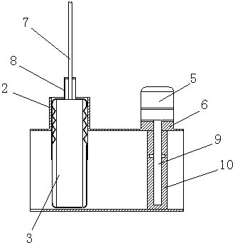 A special sewage valve for sewage treatment sedimentation tank