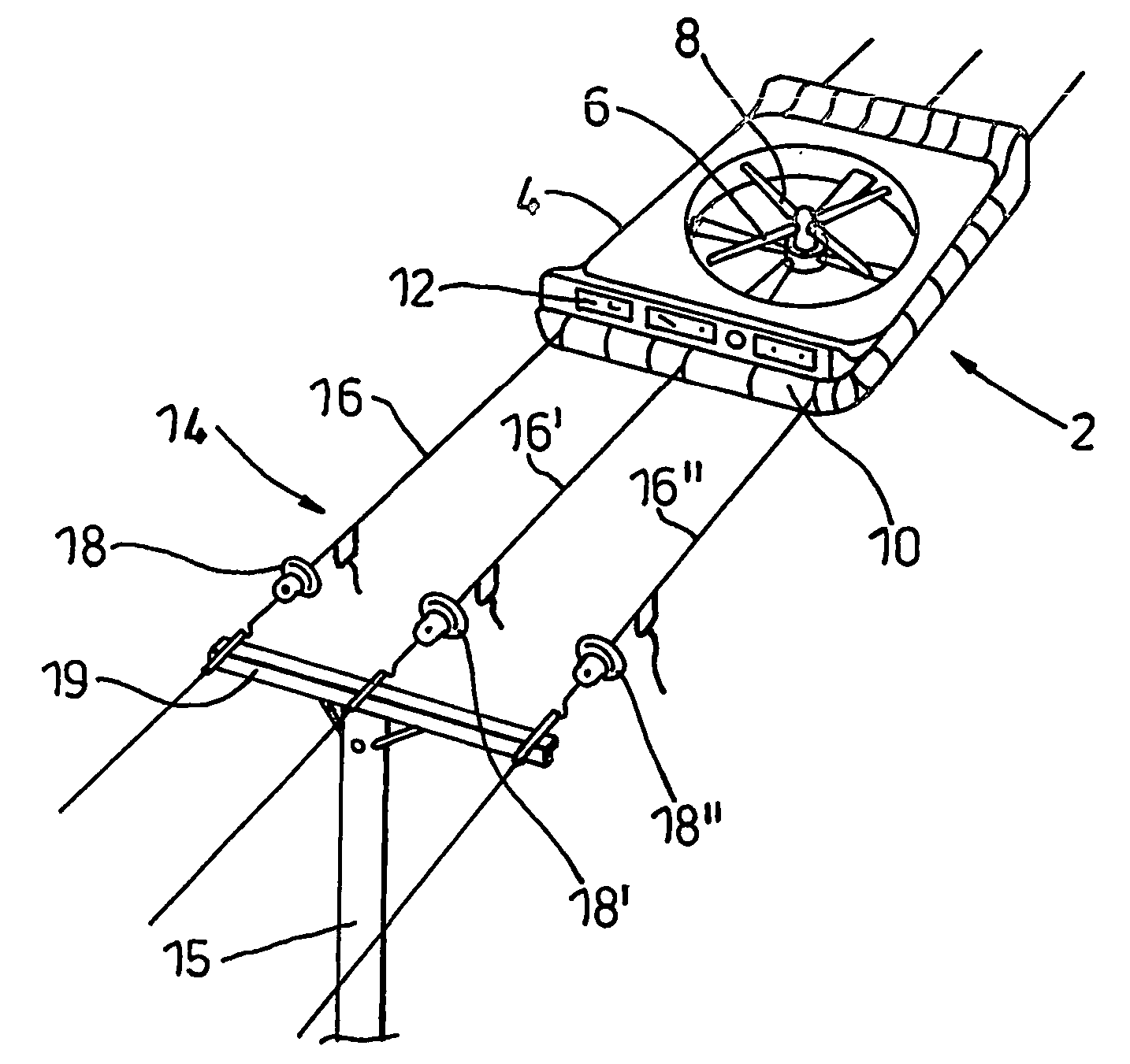 Power line inspection vehicle