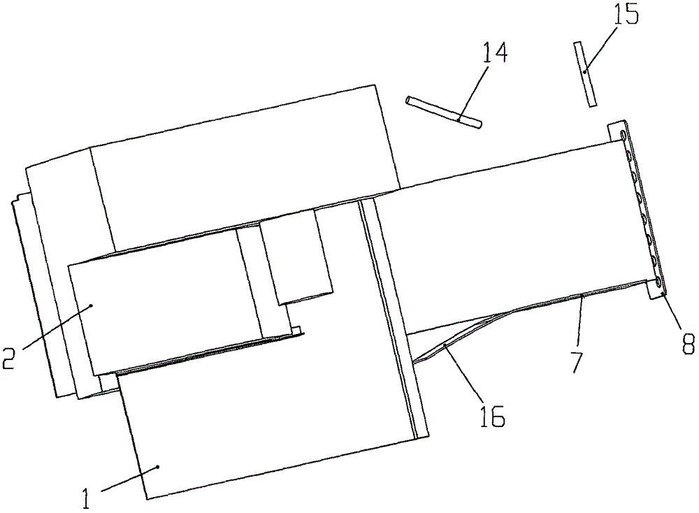 Flexible material conveying and correcting device based on air suspension principle