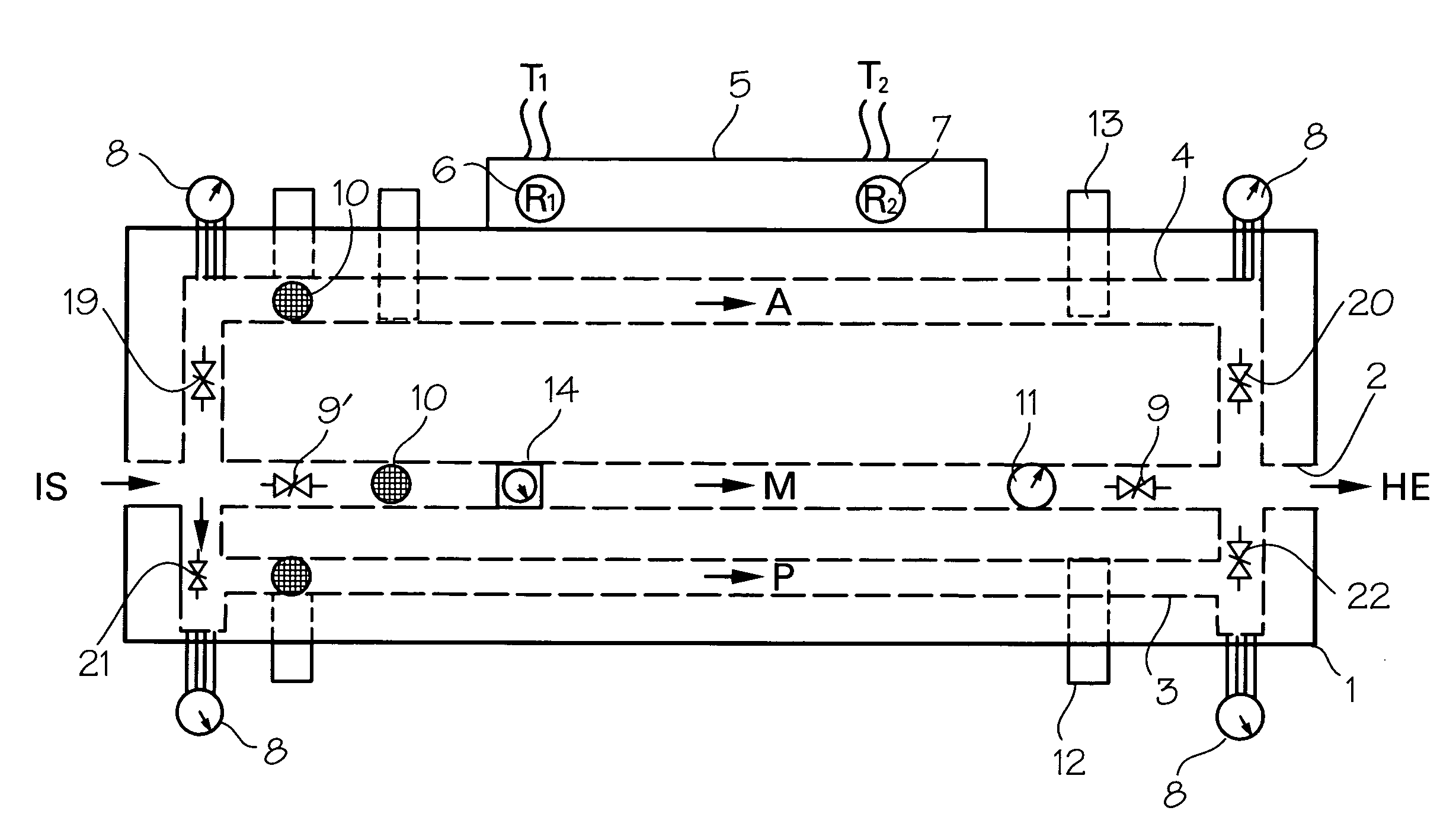 Automatic by-pass safety cooling system for fire pump engines