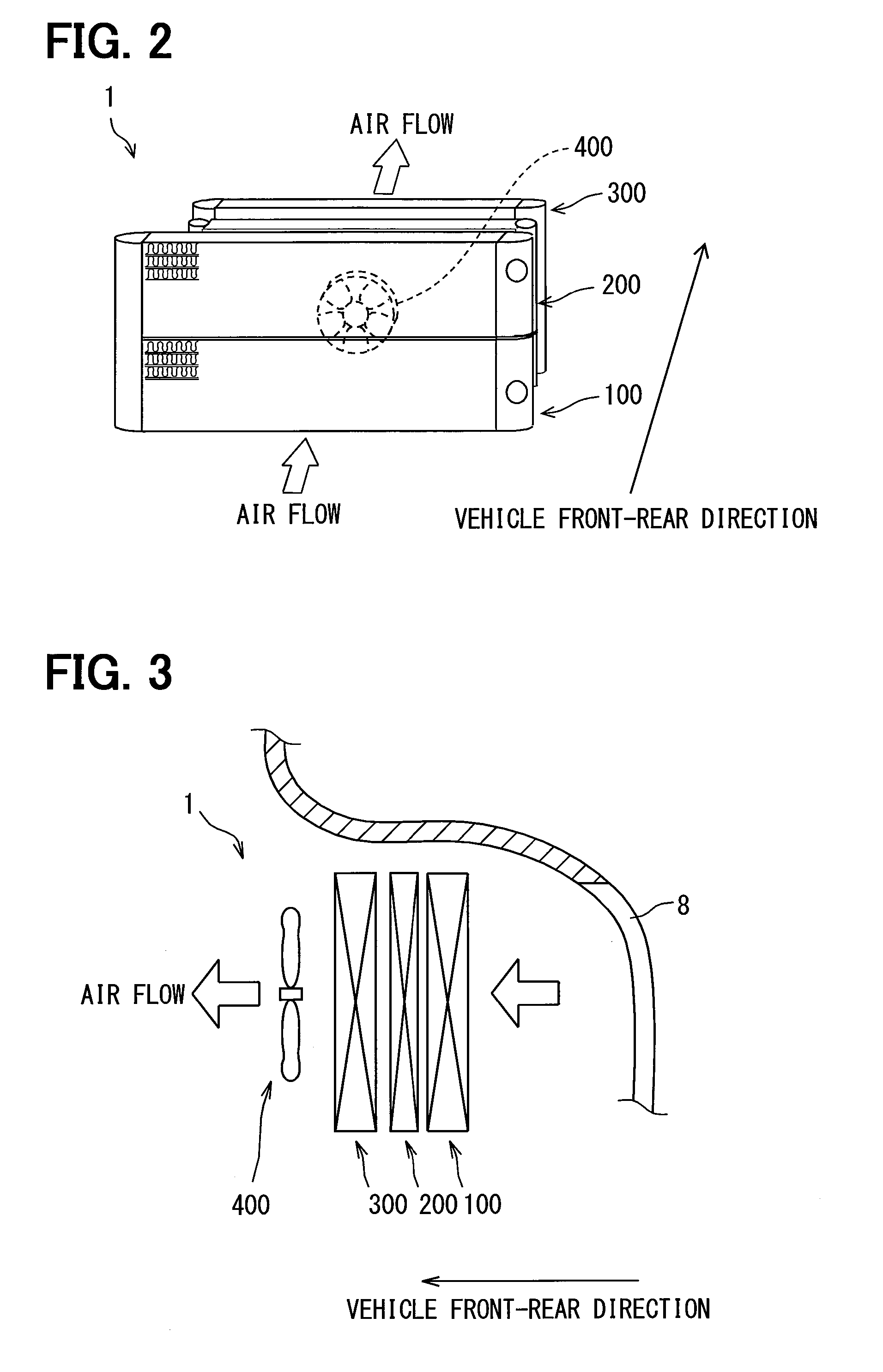 Vehicle heat exchanger