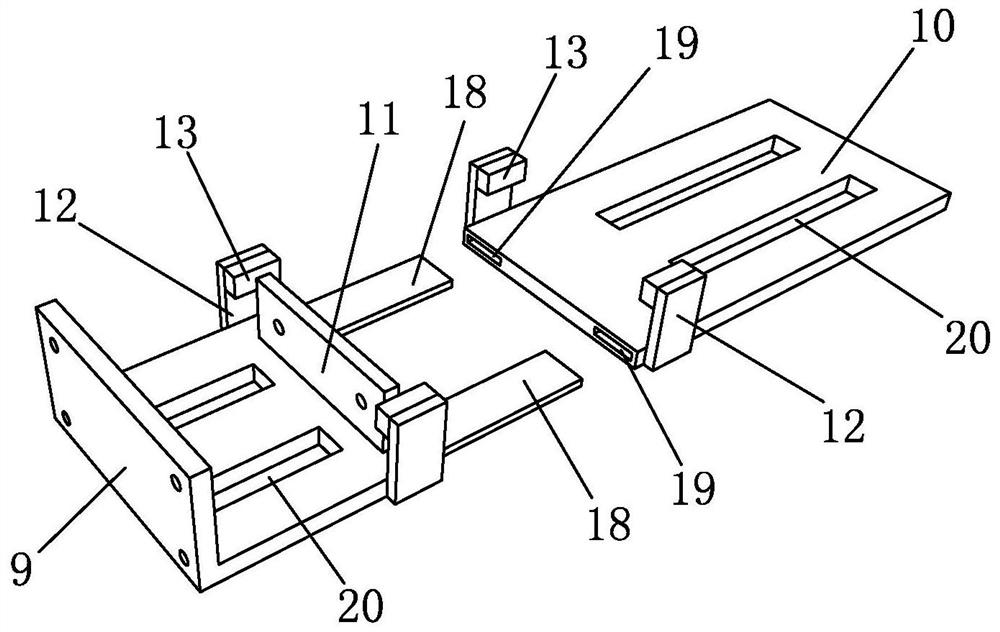 A large thrust lifting column structure and its installation method