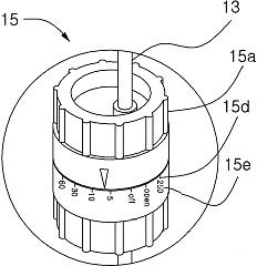 Flow-rate regulator, flow-rate-regulating set, and method for regulating the flow-rate of intravenous fluid