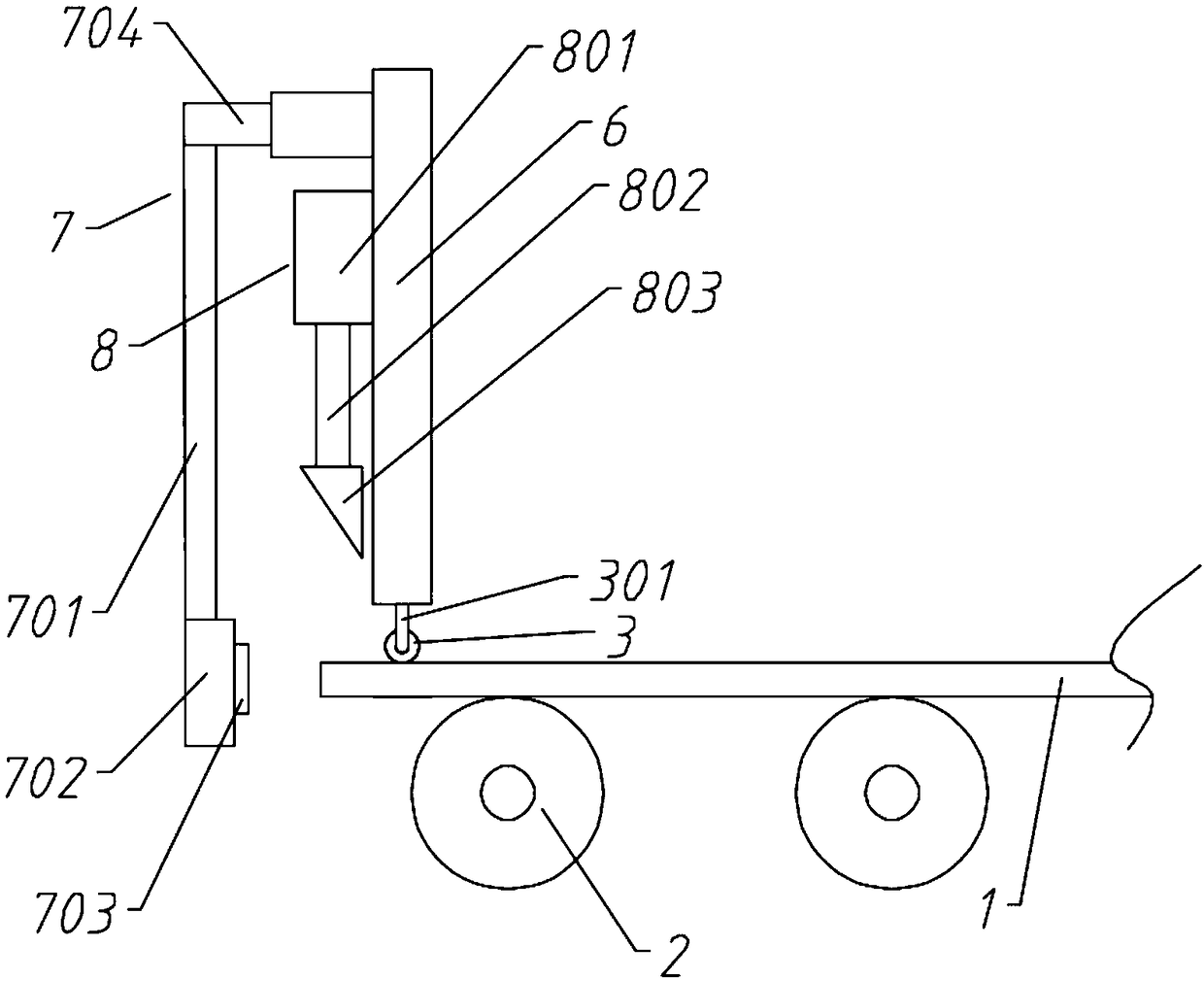 Efficient plate shearing device for plate pieces