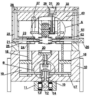 Metal wheel hub periphery grinding equipment for armored vehicle