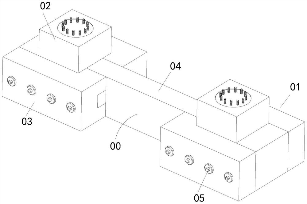 A kind of modularized substation to construct concrete prefab and construction method thereof