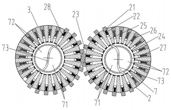 A high-efficiency pulp filter dehydration equipment