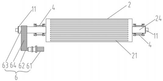 A high-efficiency pulp filter dehydration equipment