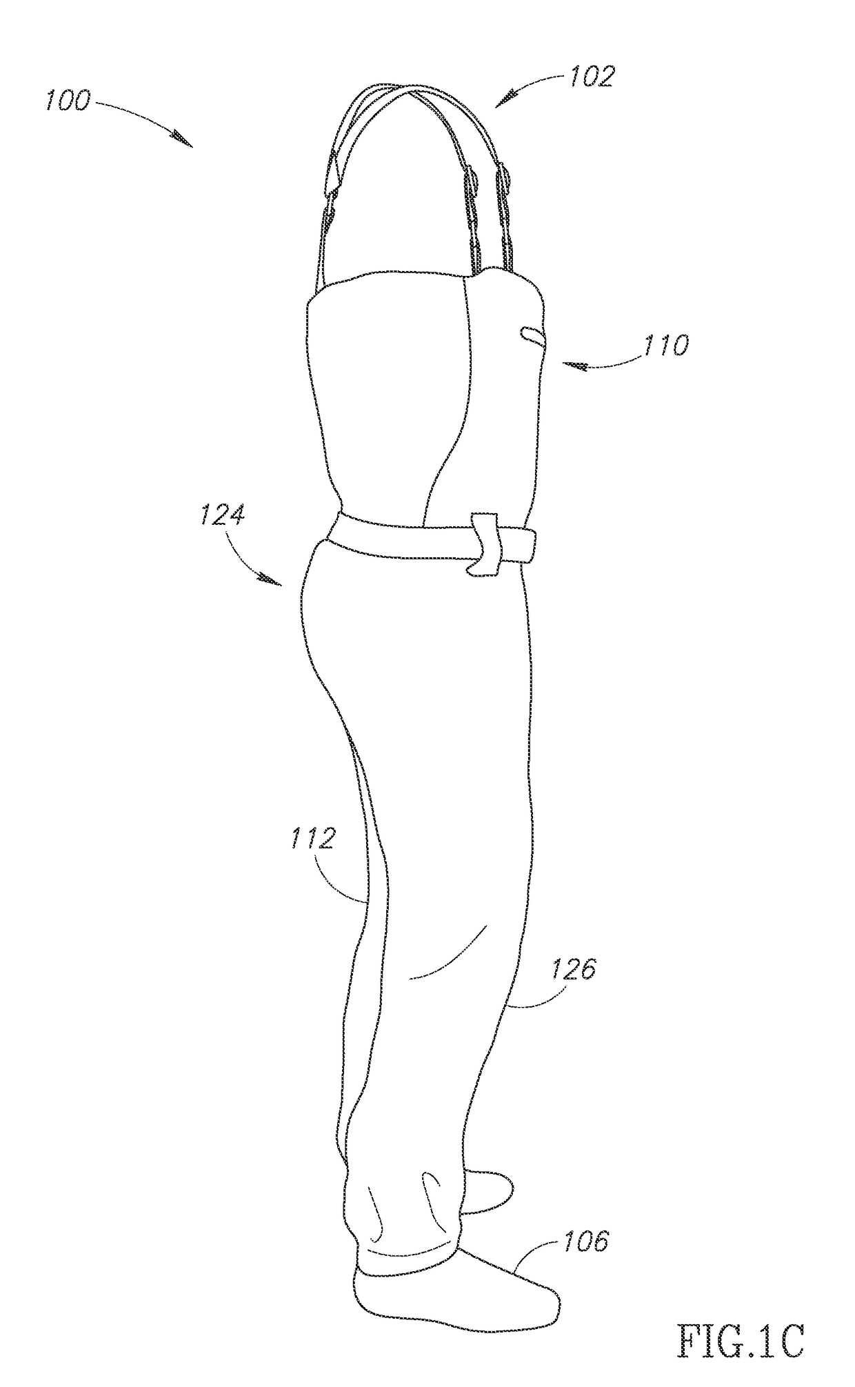 Dropseat waders and suspension system