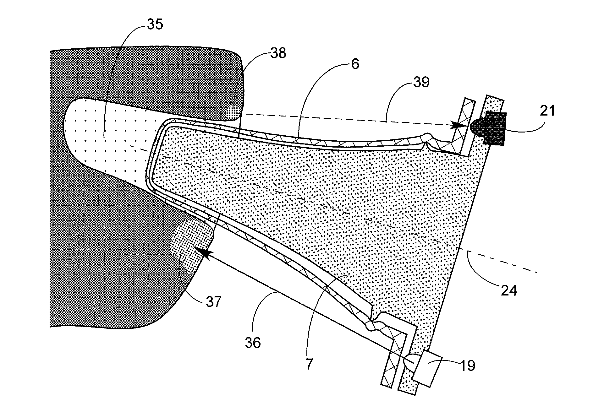 Insertion detector for medical probe