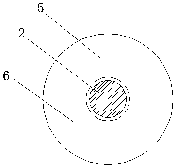 Power transmission line sag detection device