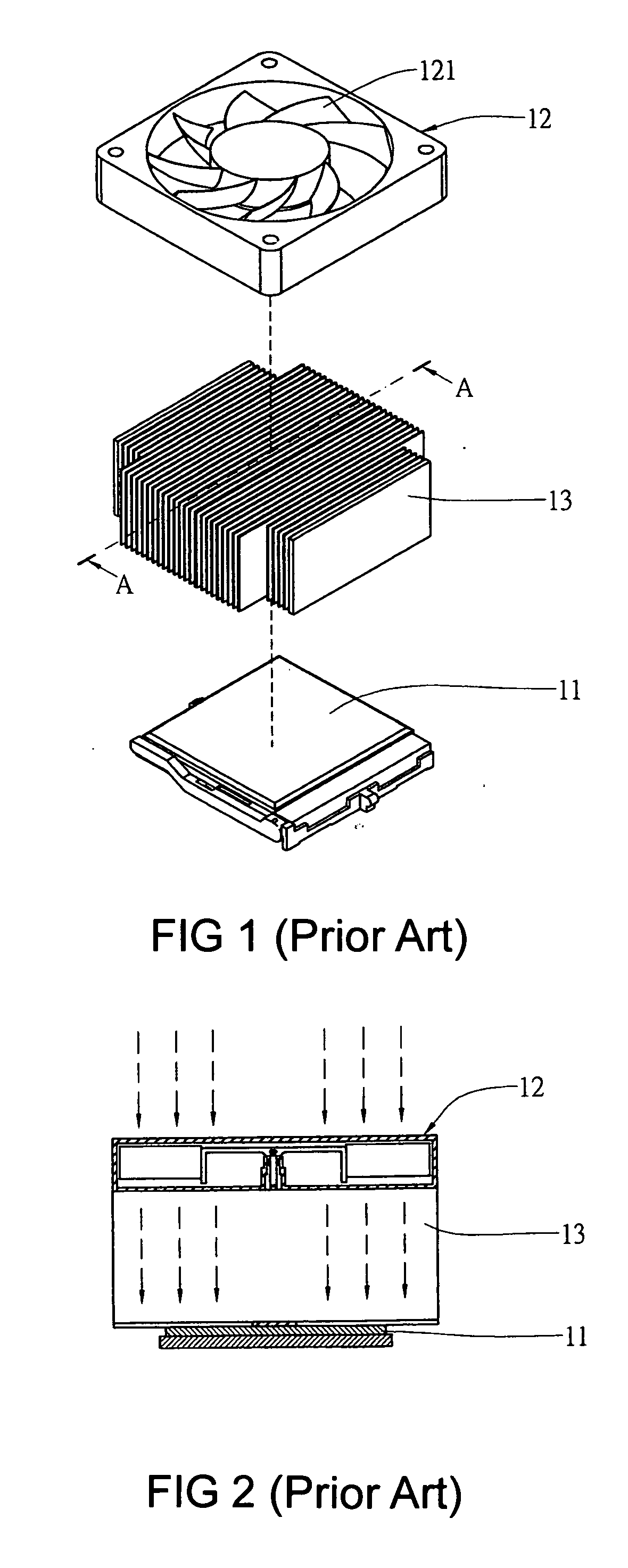 Heat dissipating module