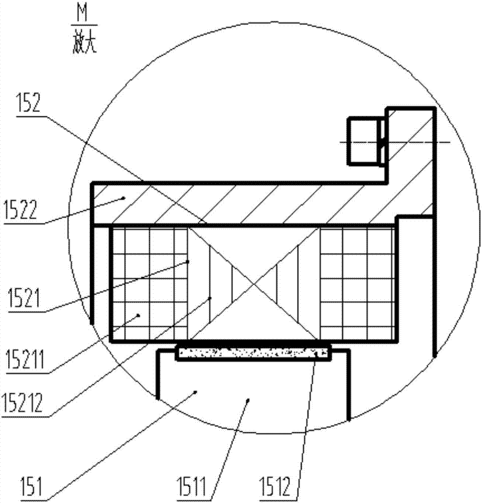 Screw compressor directly driven by frameless permanent magnet synchronous motor