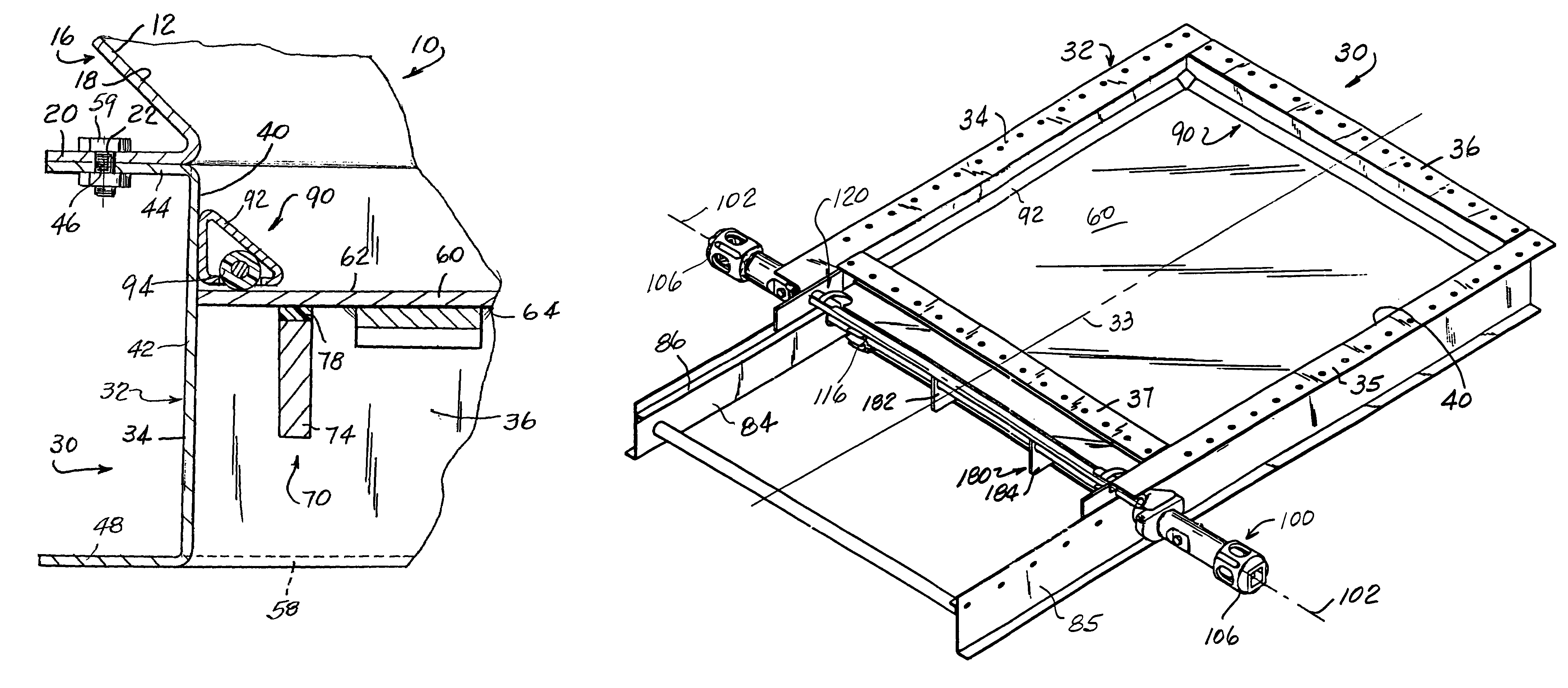 Railroad hopper car discharge gate assembly