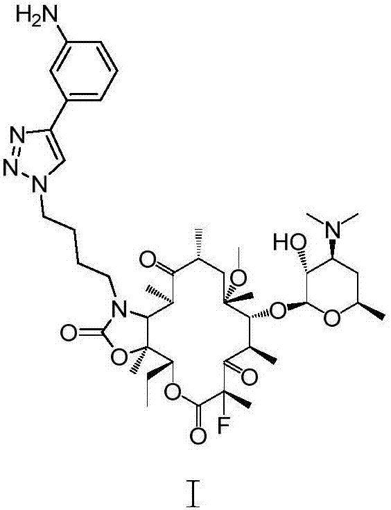 Preparation method of solithromycin