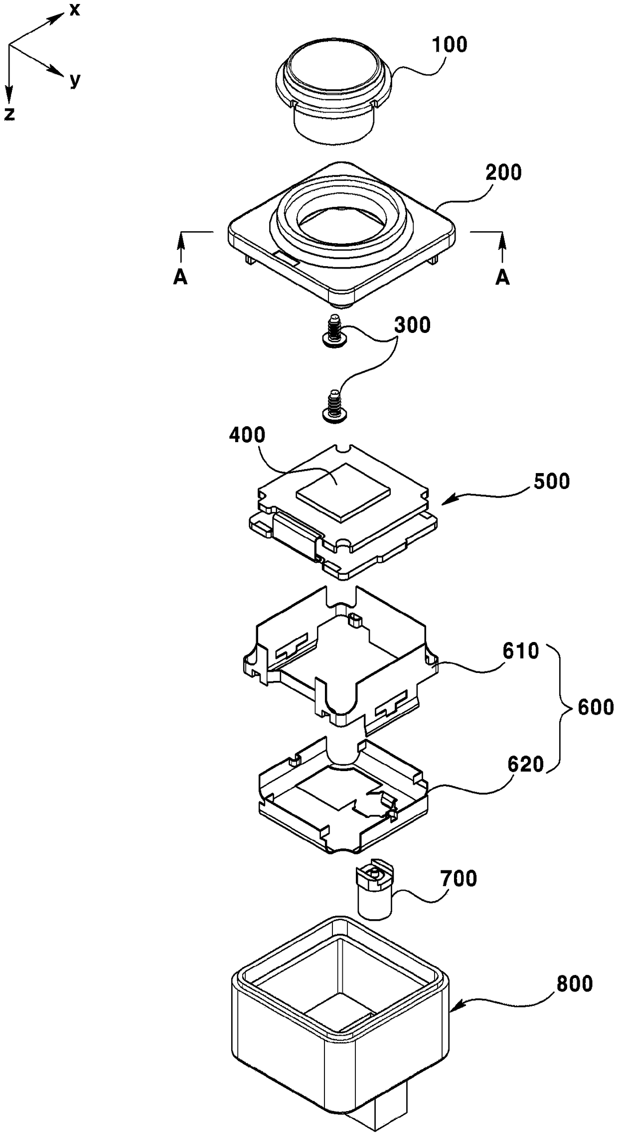 Camera module and vehicle