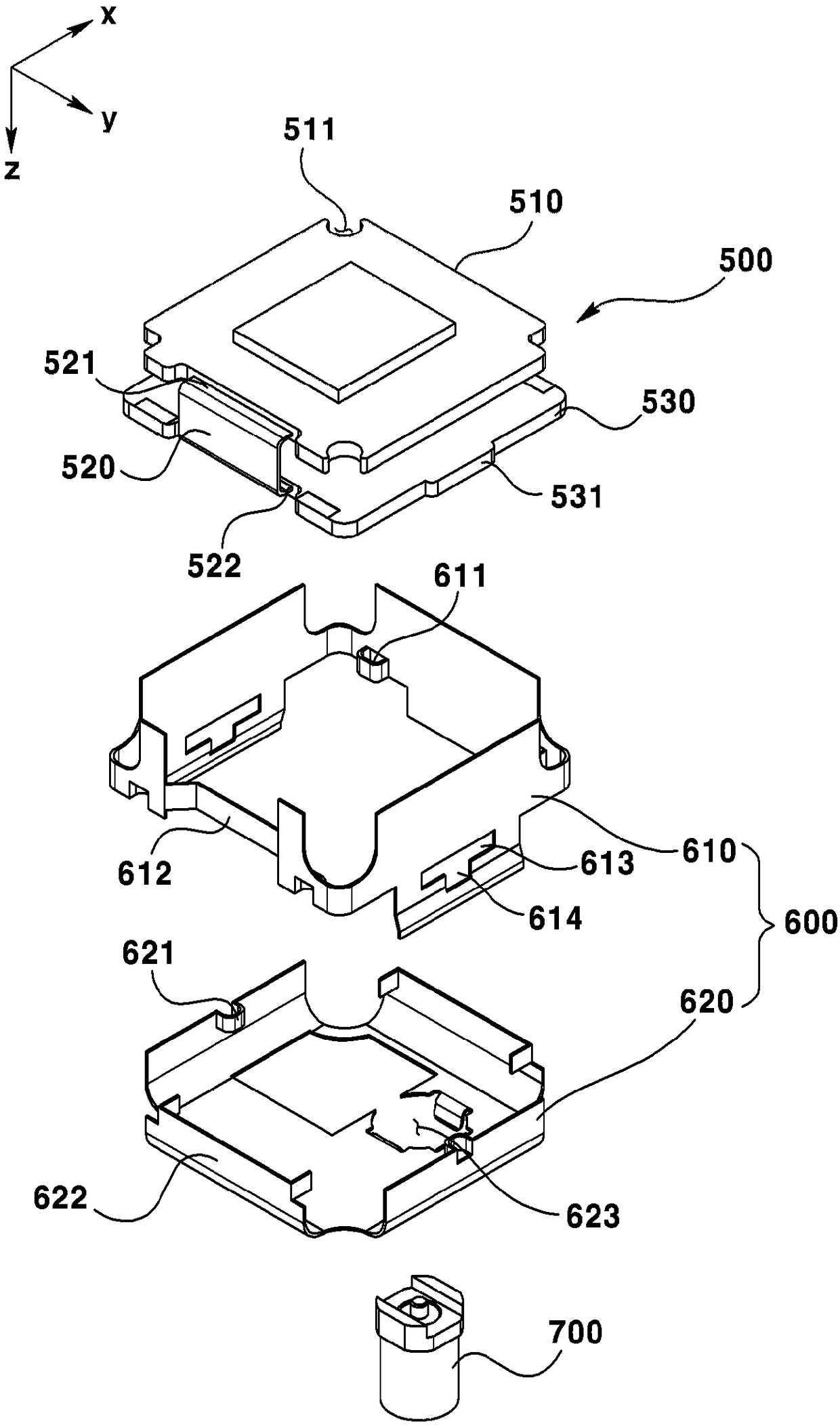 Camera module and vehicle