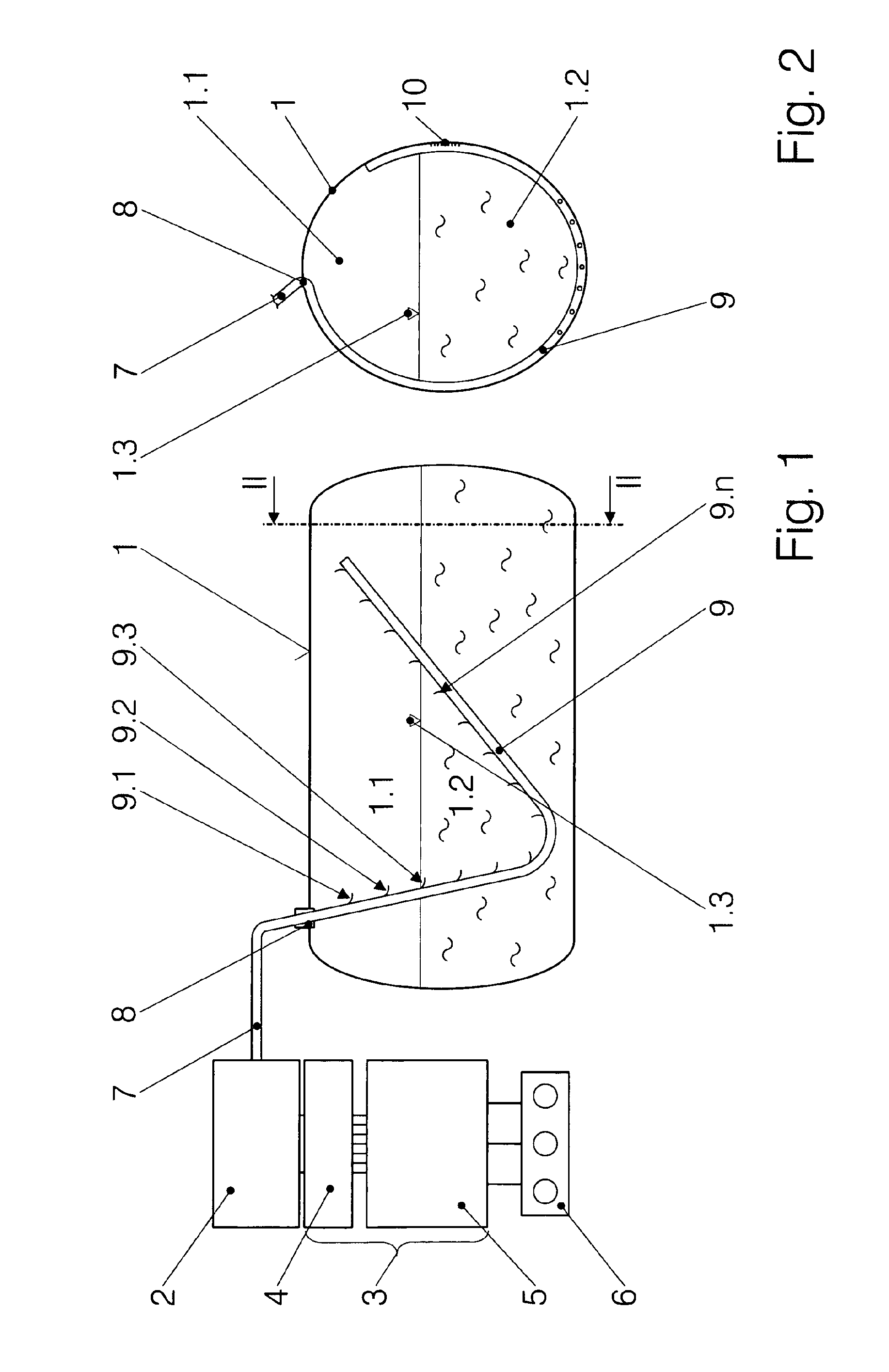 Method and device for the optical measurement of state variables and the level in a container for liquefied gases, and device therefor