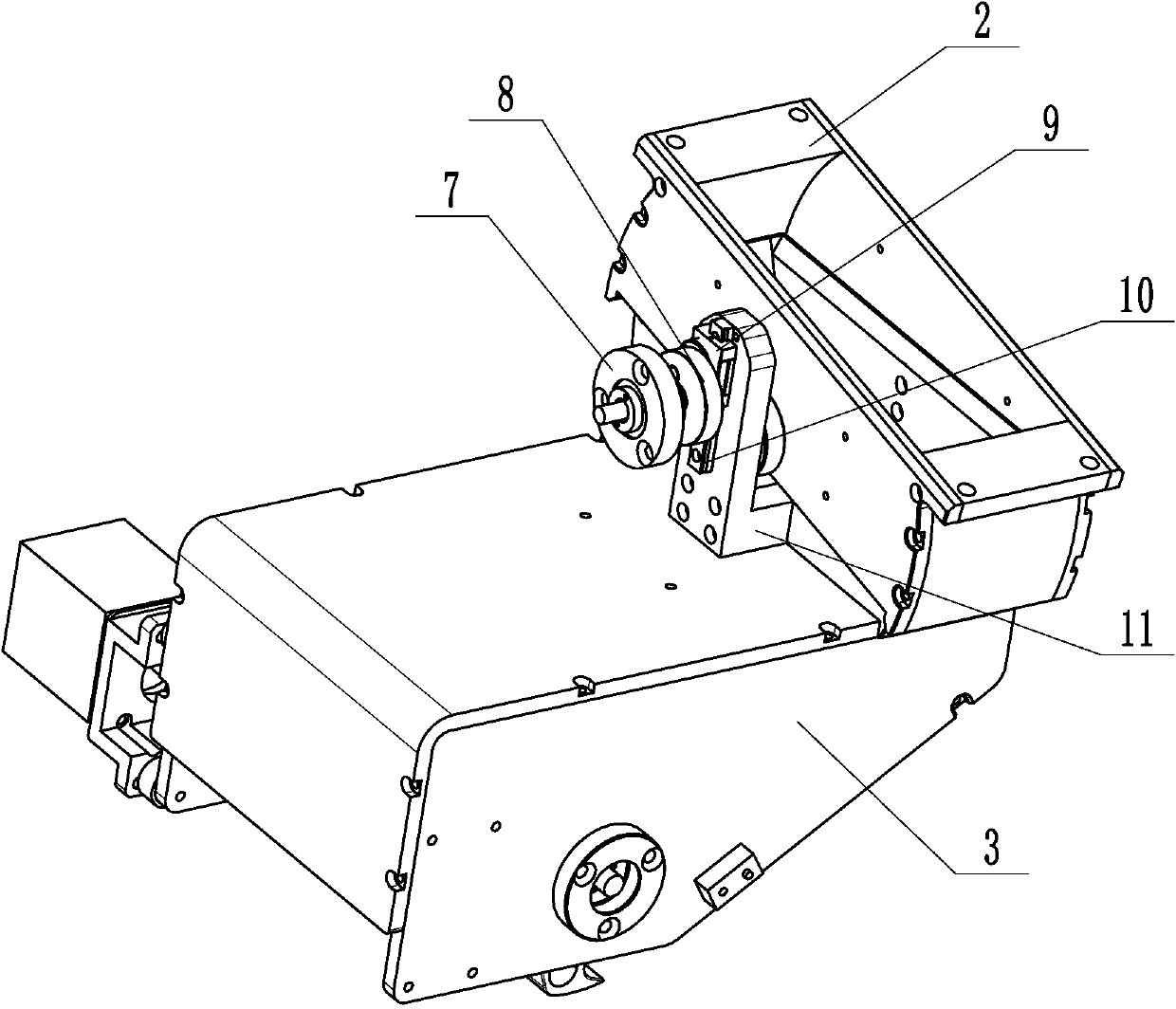 Blood collection tube shaking-up and conveying device