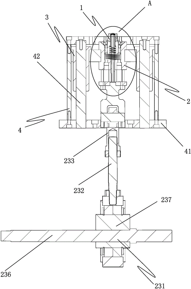 Quick valve port grabbing device