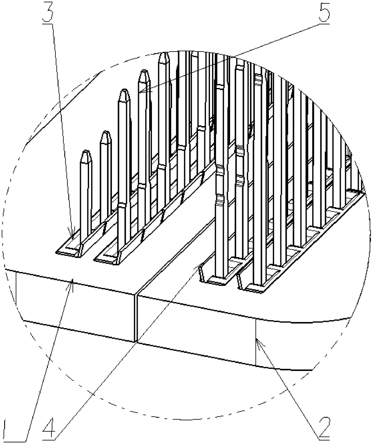 Multi-pin clamping mechanism