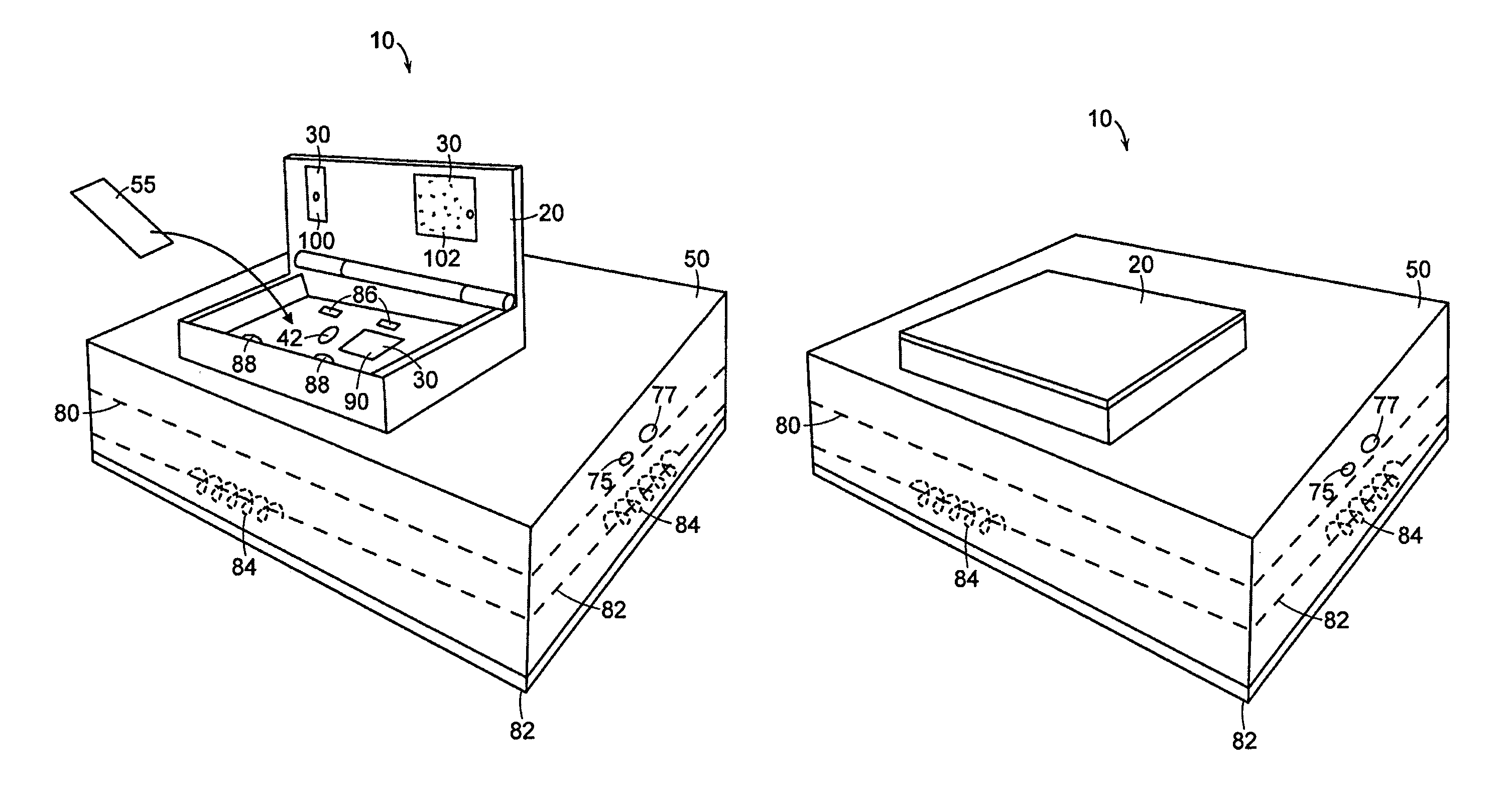 Ruggedized apparatus for analysis of nucleic acid and proteins