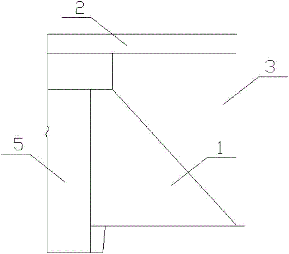 Bridge and culvert structure transition section anti-frost-heaving structure in cold region