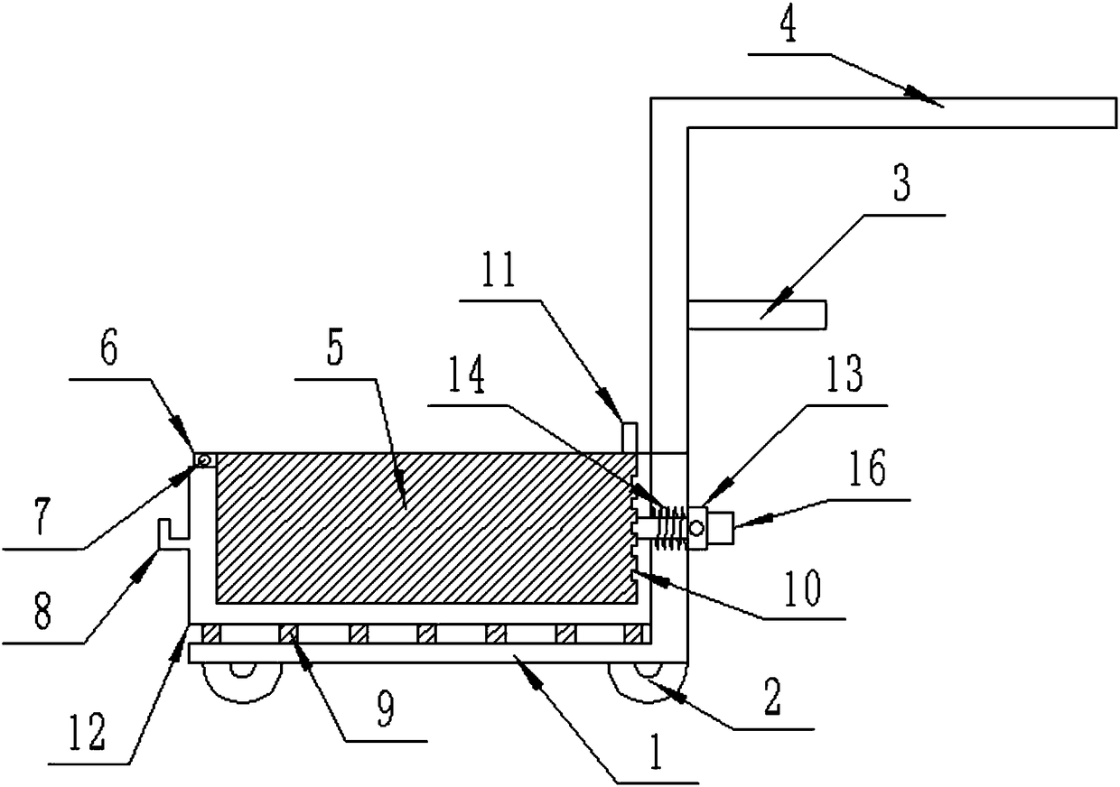 Transportation vehicle capable of changing volume conveniently for building