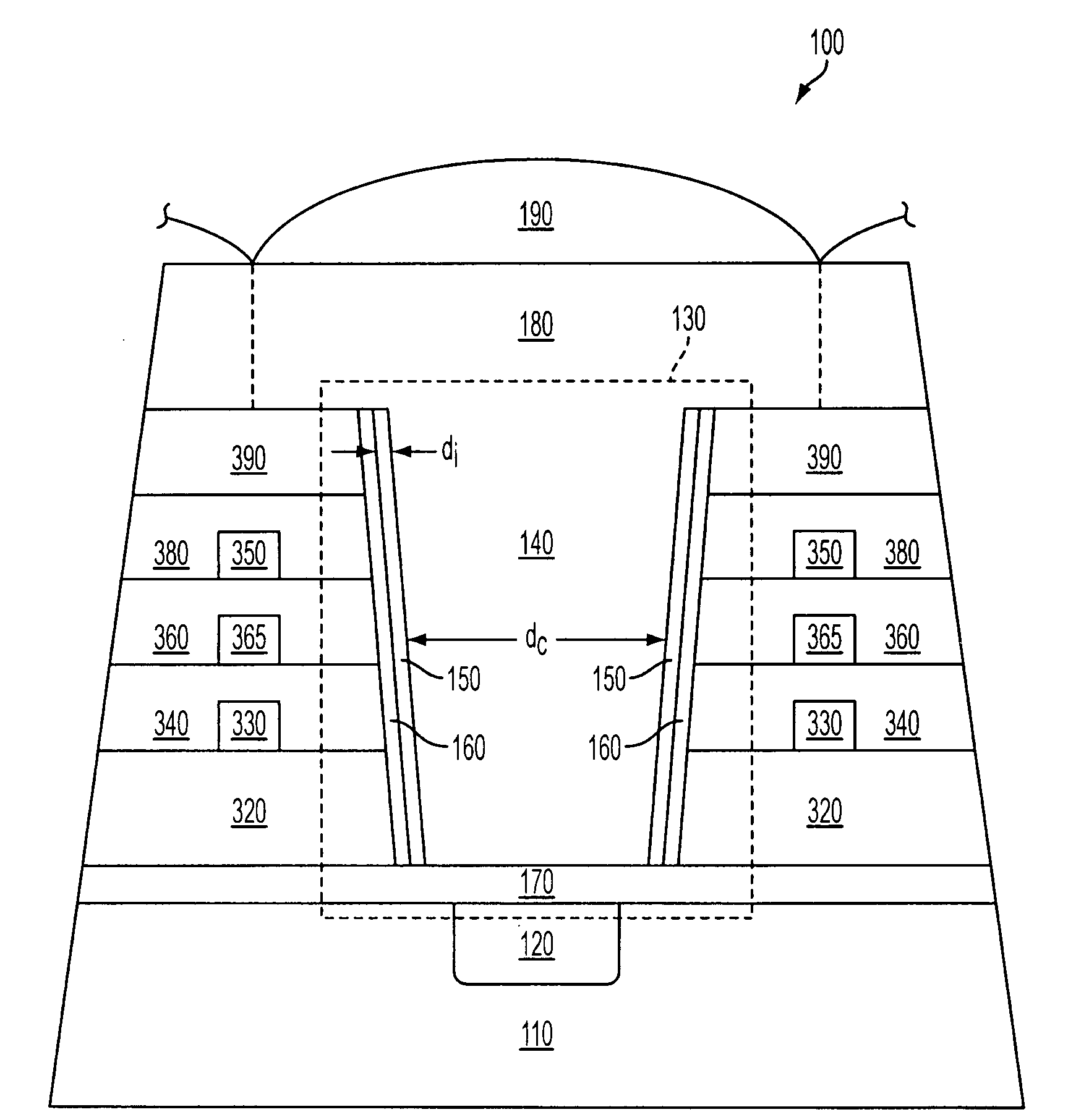 Anti-resonant reflecting optical waveguide for imager light pipe