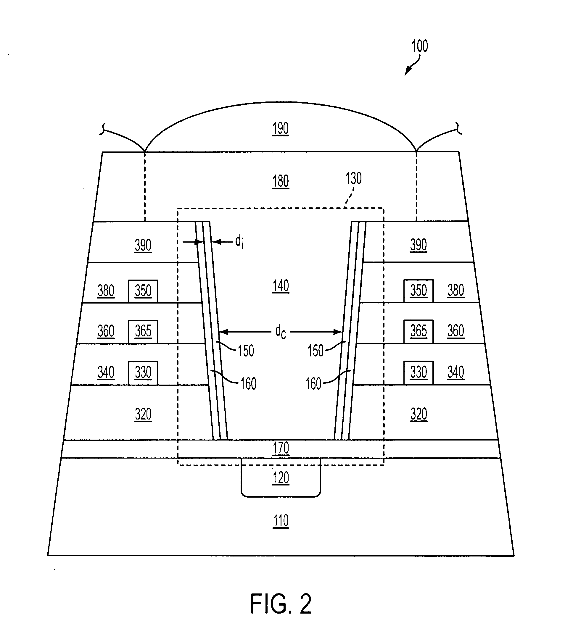 Anti-resonant reflecting optical waveguide for imager light pipe