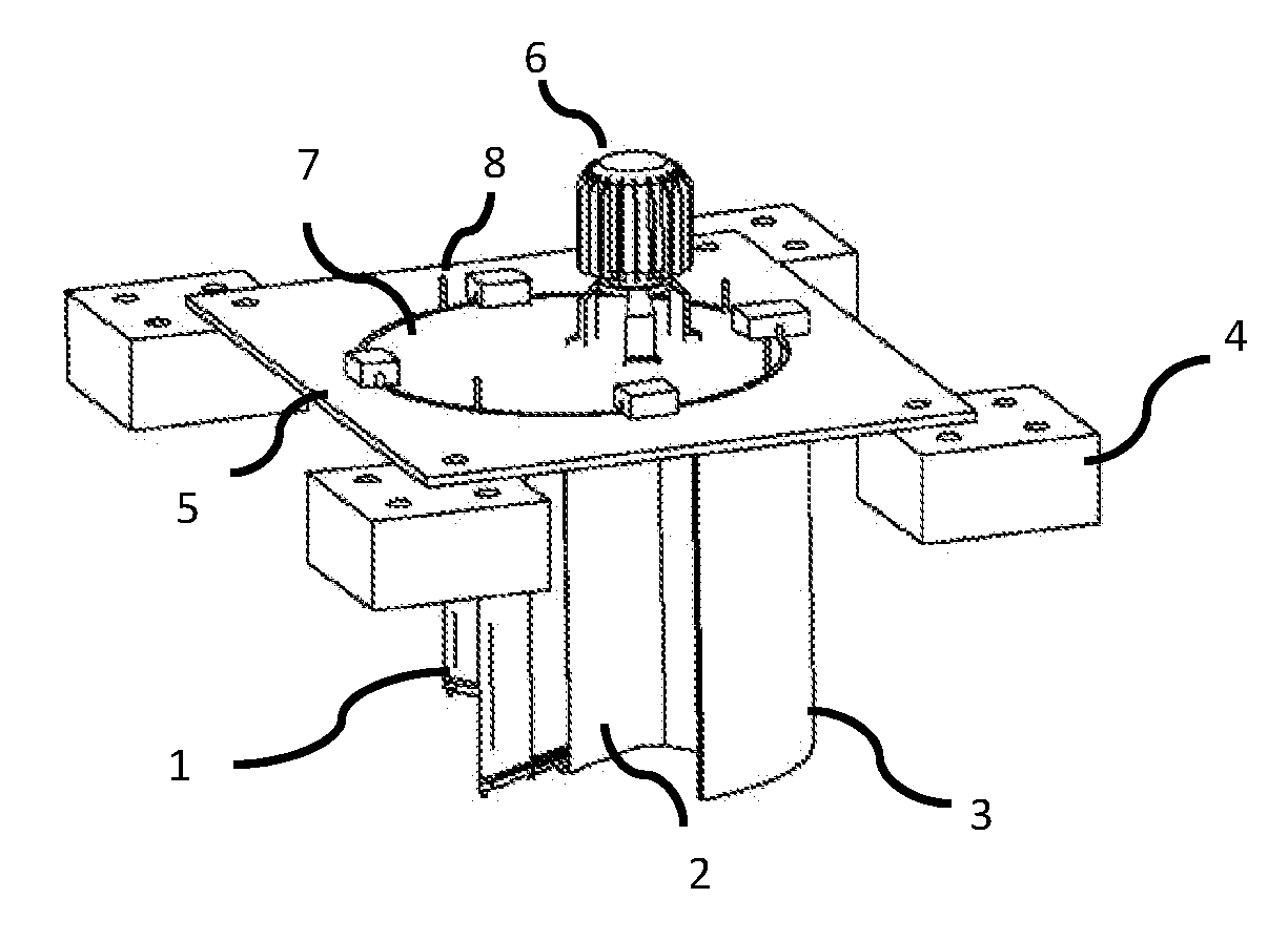 Variable area blade turbine and conditioning flow deflectors device and method