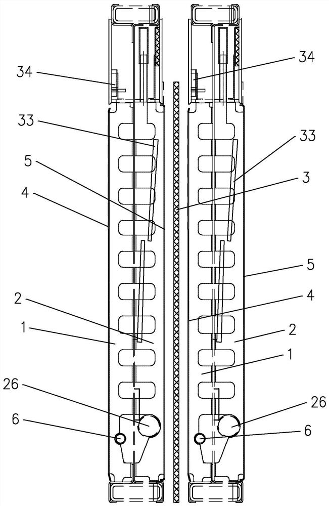 Ionic membrane method hydrochloric acid electrolysis device