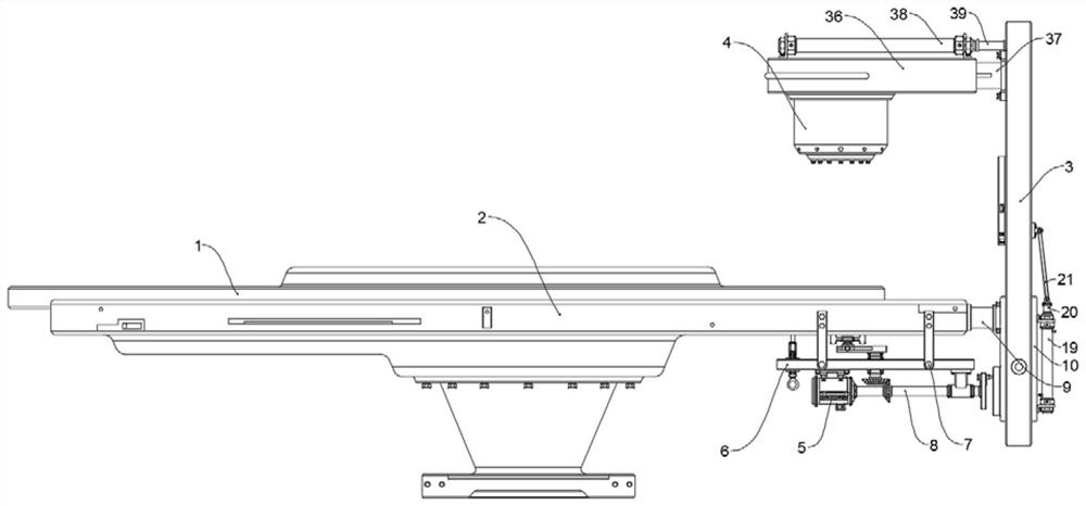 Body frame bed, moving mechanism and tumor local radiotherapy equipment