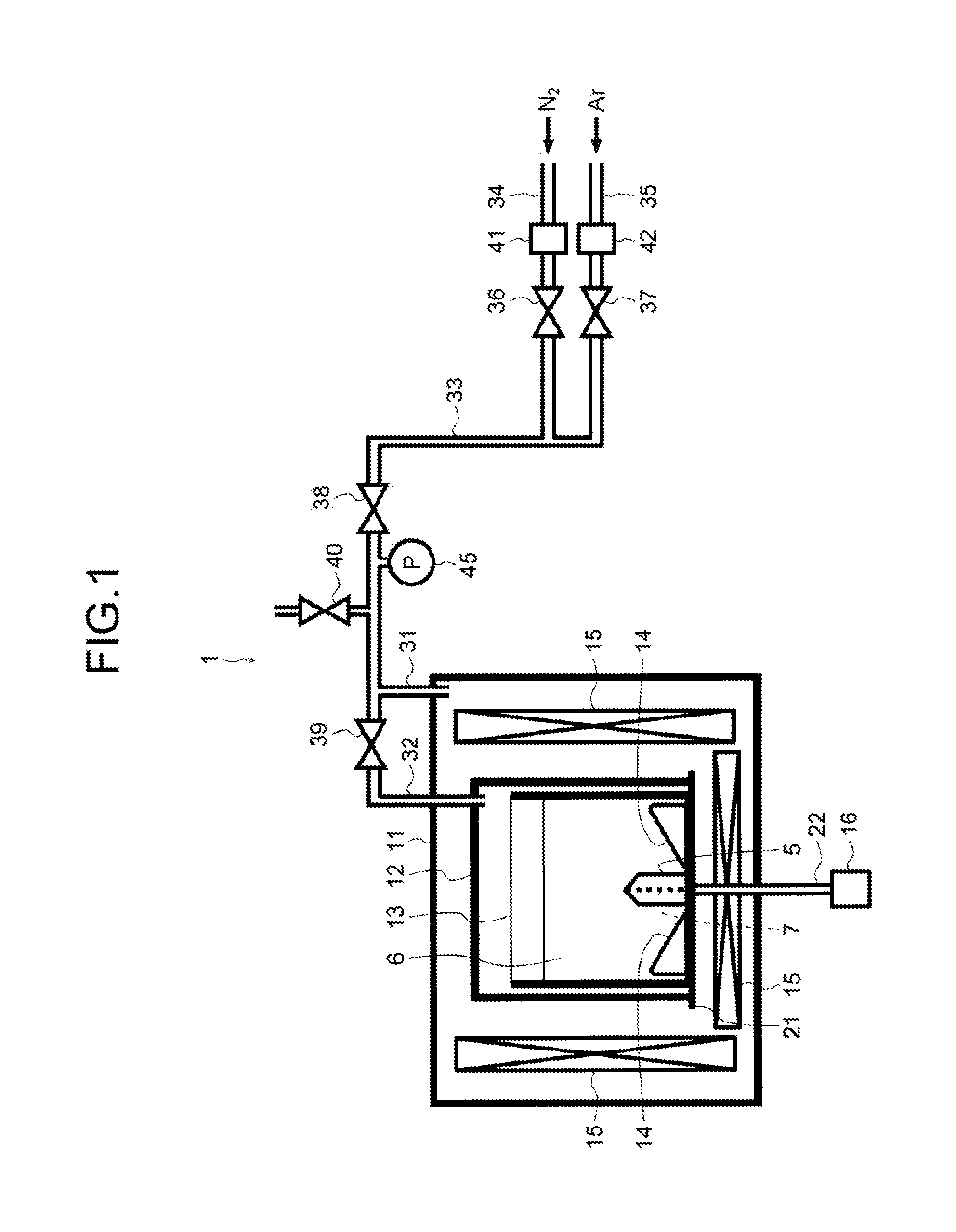 Apparatus and method for manufacturing group 13 nitride crystal