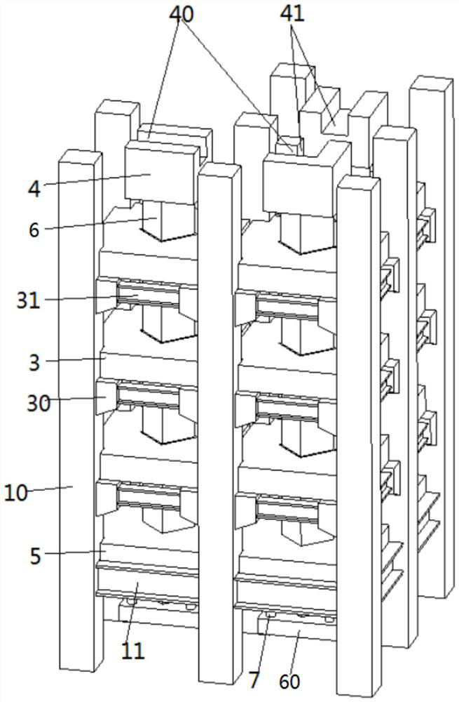 Assembly type multi-limb L-shaped special-shaped column with recoverable function and assembly method thereof