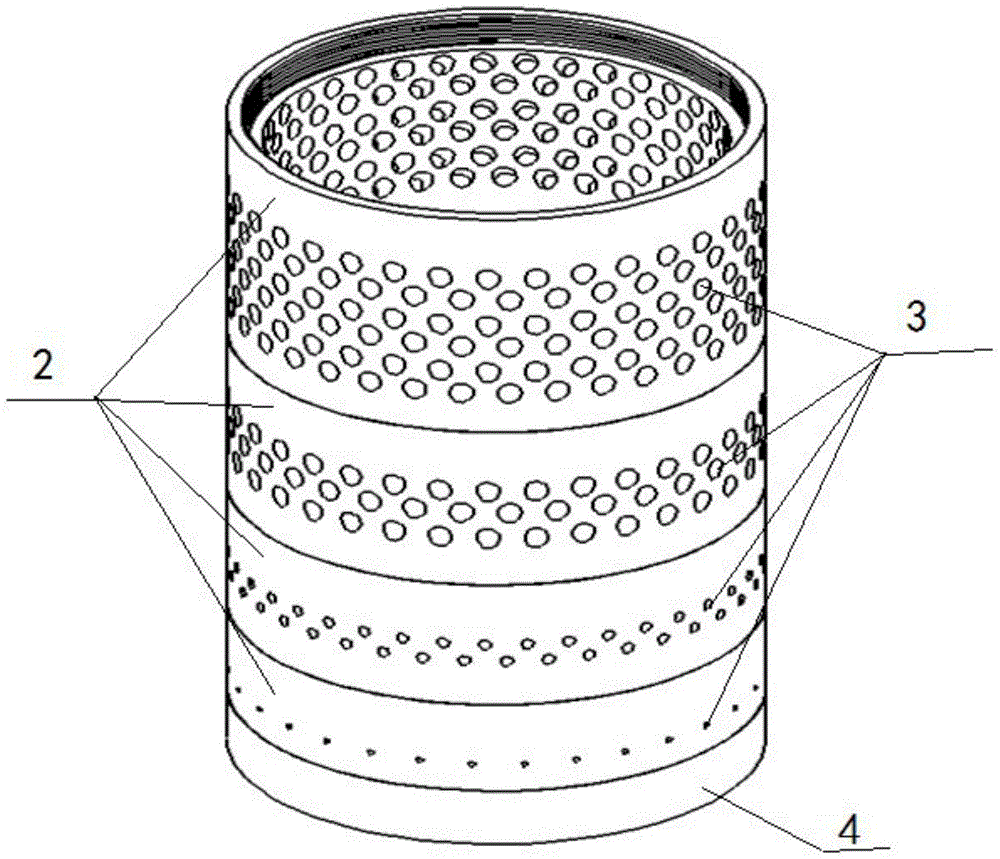 Uniform-sprinkling-irrigation 2000-stage adjustable spray nozzle of center pivot sprinkling machine and adjustment method