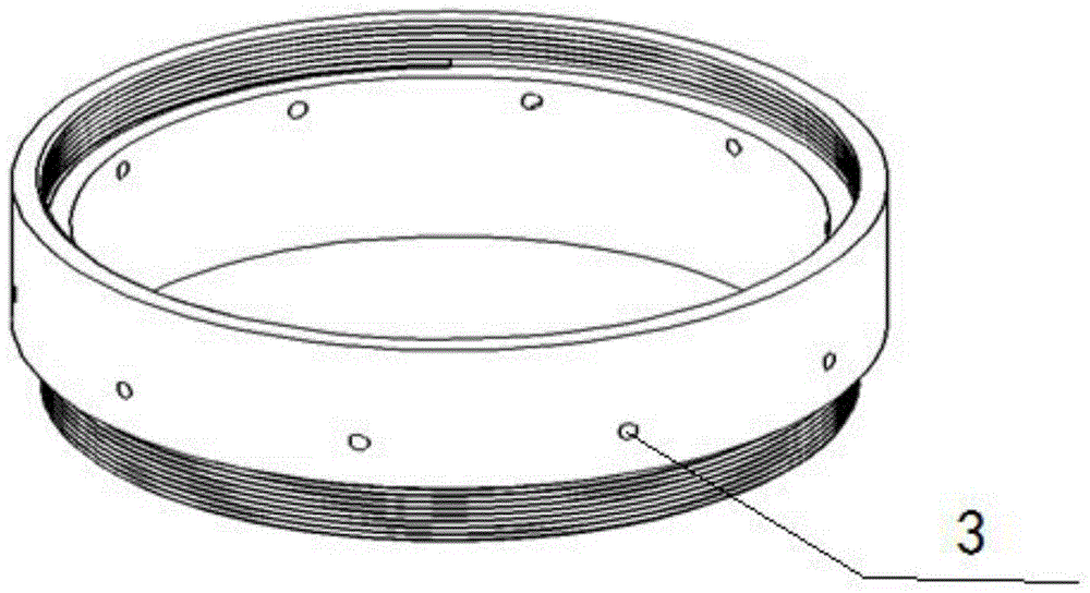 Uniform-sprinkling-irrigation 2000-stage adjustable spray nozzle of center pivot sprinkling machine and adjustment method