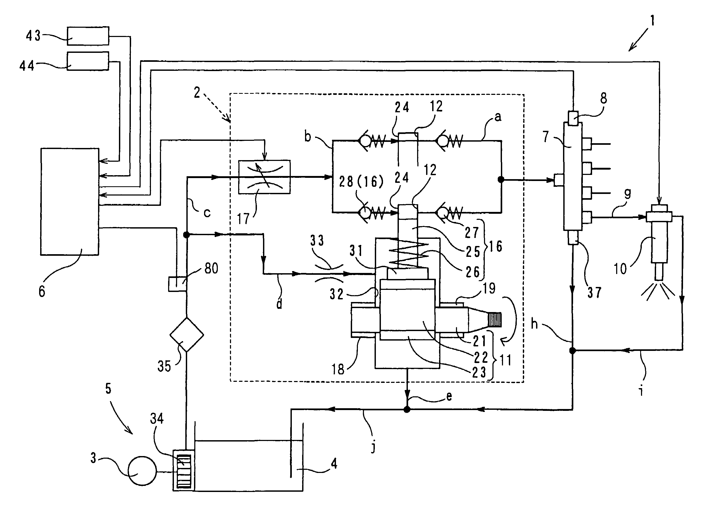 Fuel injection system having electric low-pressure pump