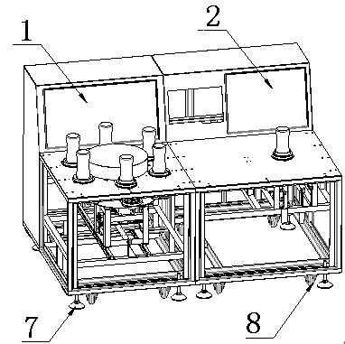 Combined drug delivery machine and drug delivery method thereof