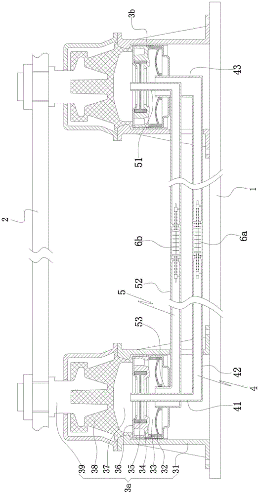 Vibration-absorbing mount for gearbox based on hydraulic mount