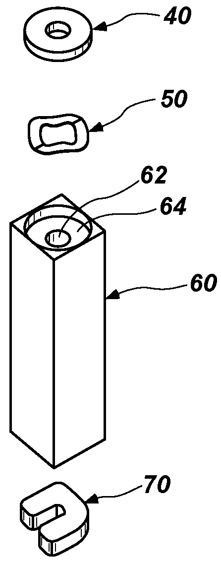 Hinge assembly with retaining ring cam