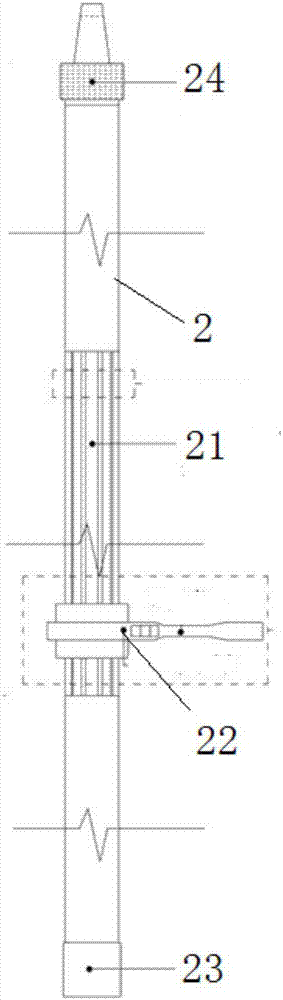 A multi-functional insulating operating rod