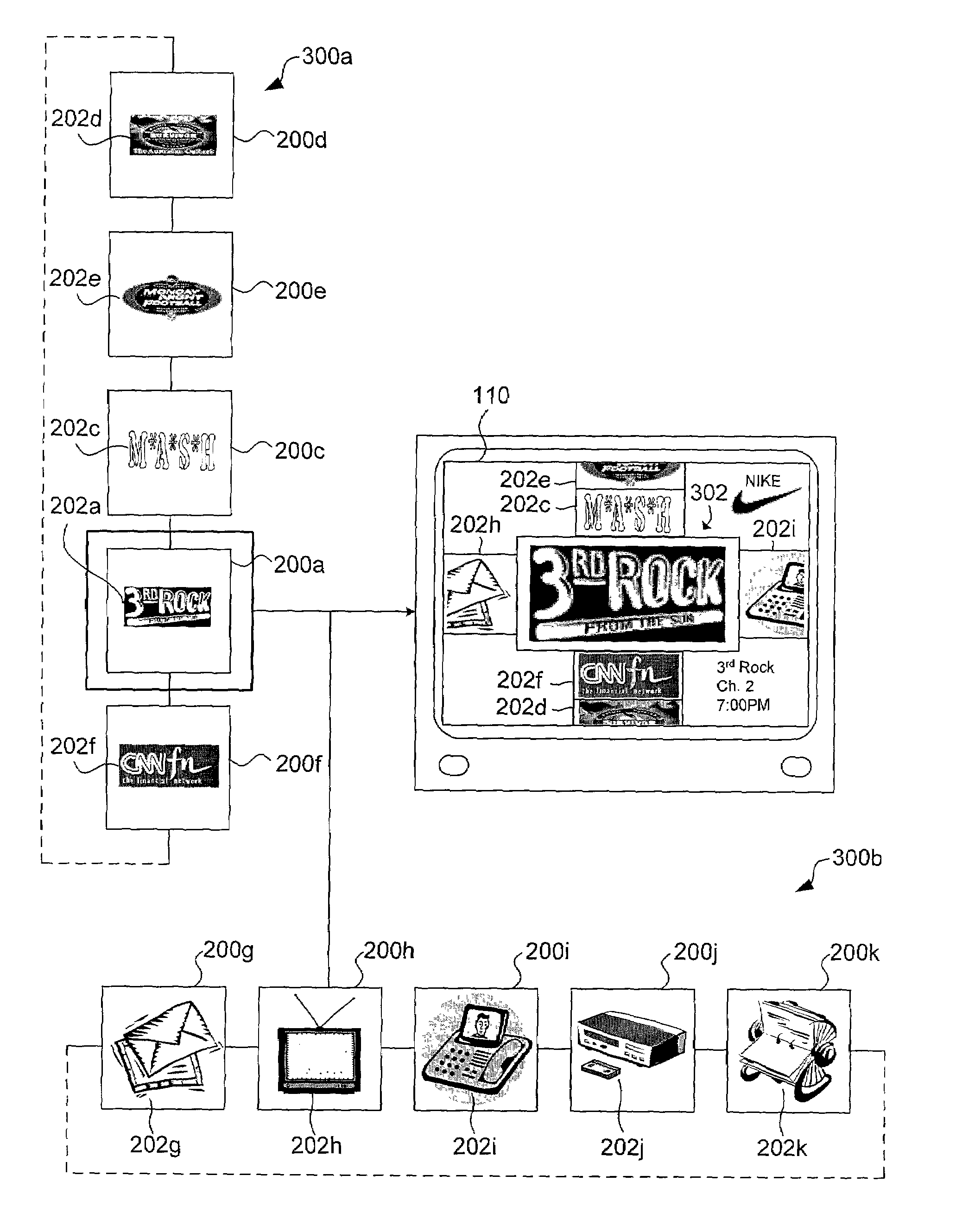 System and method for focused navigation within a user interface