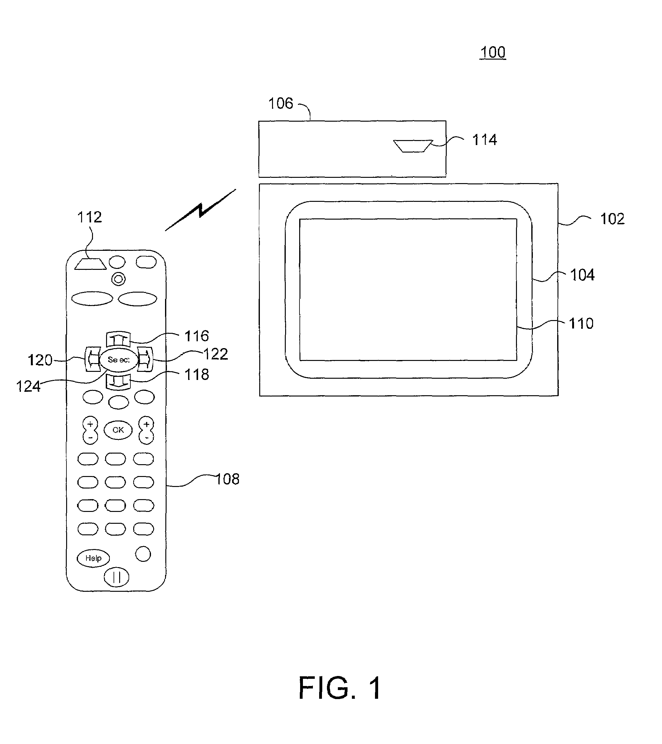 System and method for focused navigation within a user interface