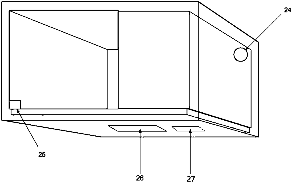 A multi-functional express delivery cabinet and its application method